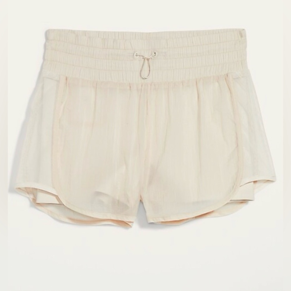 Old Navy High-Waisted Lightweight Water-Repellent
2-in-1 Run Shorts Sz 4X NWOT